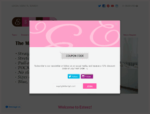 Tablet Screenshot of esteez.com
